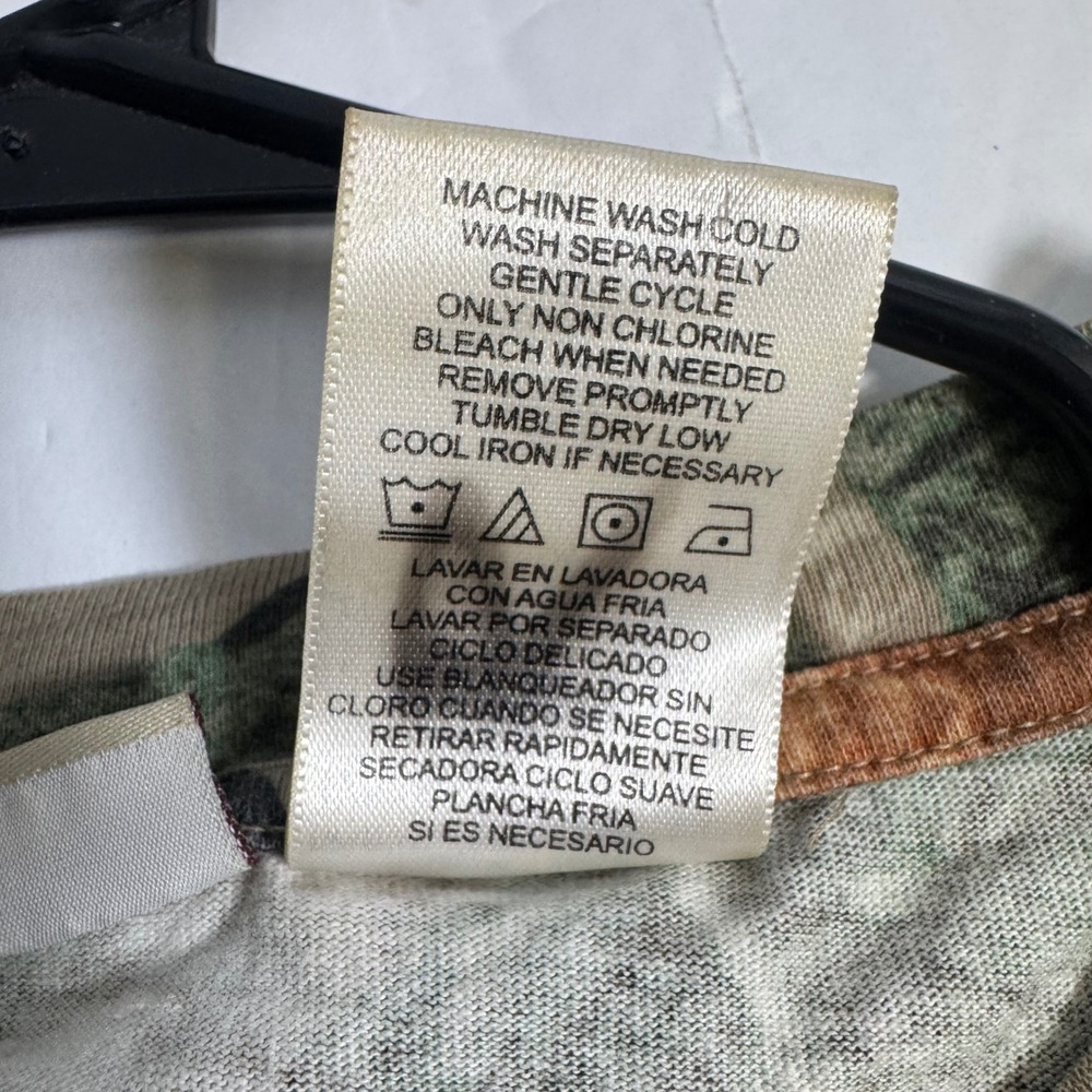 Outfitters Ridge Pocket T-Shirt Mens XL Camo Fusion 3-D Short Sleeve - Picture 5 of 7